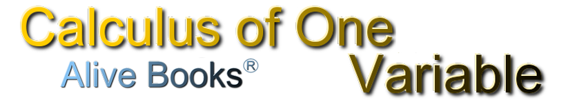 Calculus of One Variable Presentation
